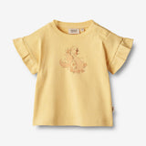 Wheat Main  T-Shirt S/S Esther Jersey Tops and T-Shirts 5001 pale apricot