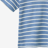 Wheat Main T-Shirt S/S Fabian T-Shirt 1048 blue stripe