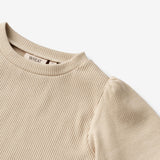 Wheat Main  T-Shirt S/S Iris Jersey Tops and T-Shirts 3162 feather gray