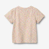 Wheat Main T-Shirt S/S Manna T-Shirt 9637 blush flower meadow