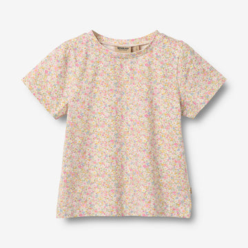 Wheat Main T-Shirt S/S Manna T-Shirt 9637 blush flower meadow