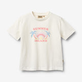 Wheat Main T-Shirt S/S Mirsa T-Shirt 9639 cloud