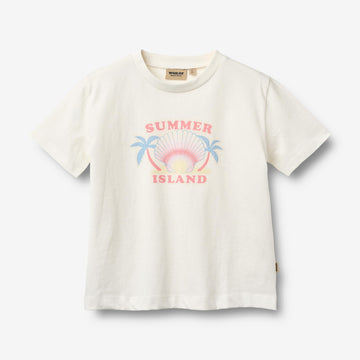 Wheat Main T-Shirt S/S Mirsa T-Shirt 9639 cloud