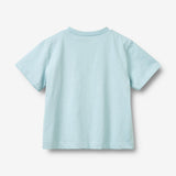 Wheat Main T-Shirt S/S Print Mirsa T-Shirt 2703 summer sky