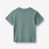 Wheat Main T-Shirt S/S Seb Jersey Tops and T-Shirts 1454 stormy sea