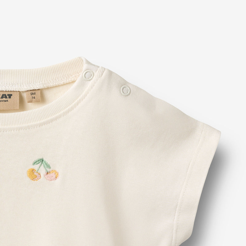 Wheat Main T-Shirt S/S Signe Jersey Tops and T-Shirts 3182 ivory 