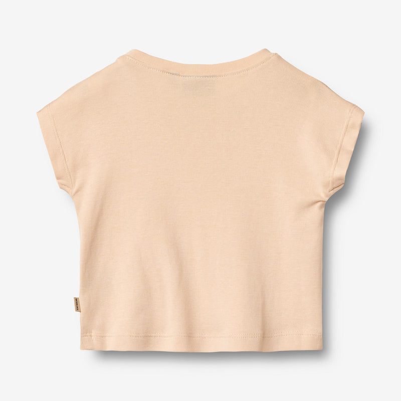 Wheat Main T-Shirt S/S Signe Jersey Tops and T-Shirts 9438 rose water