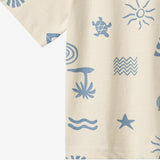 Wheat Main T-Shirt S/S Tommy T-Shirt 4345 summer island