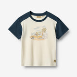 Wheat Main T-Shirt S/S Vincent Jersey Tops and T-Shirts 3182 ivory 