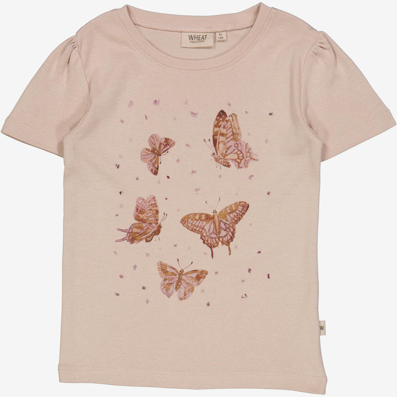 Wheat T-Shirt Schmetterlinge Jersey Tops and T-Shirts 1356 pale lilac