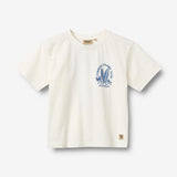 Wheat Main T-Shirt S/S Benno T-Shirt 9639 cloud