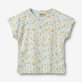 Wheat Main T-Shirt S/S Bette T-Shirt 9663 summer blue citrus