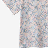 Wheat Main T-Shirt S/S Ella T-Shirt 2528 powder blue flowers