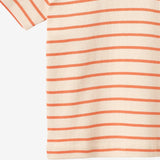 Wheat Main T-Shirt S/S Jay T-Shirt 9648 orange stripe