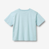 Wheat Main T-Shirt S/S Kim T-Shirt 2703 summer sky