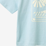 Wheat Main T-Shirt S/S Kim T-Shirt 2703 summer sky