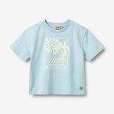 Wheat Main T-Shirt S/S Kim T-Shirt 2703 summer sky