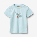Wheat Main T-shirt S/S Wally T-Shirt 2703 summer sky
