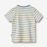 Wheat Main T-skjorte Tobias | Baby Jersey Tops and T-Shirts 1479 shell stripe