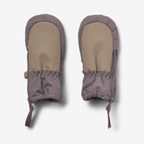 Wheat Outerwear Technische Fäustlinge Reißverschluss Accessory 1035 purple stone
