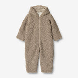 Wheat Outerwear Teddy-Overall Bambi | Baby Pile 3239 beige stone