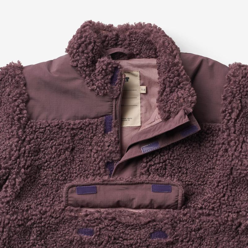 Wheat Outerwear Teddy Anorak Vema Pile 1209 winter purple