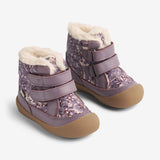 Wheat Footwear Tex Prewalker Stiefel Daxi Prewalkers 1177 purple tulips