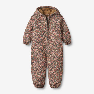Wheat Outerwear Thermo-Anzug Hayden | Baby Thermo 1186 raven wild flowers