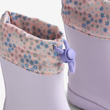Wheat Footwear Thermo-Gummibarfuß Zerro Rubber Boot 2528 powder blue flowers