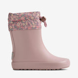 Wheat Footwear Thermo-Gummibarfuß Zerro Rubber Boot 2598 powder flower meadow