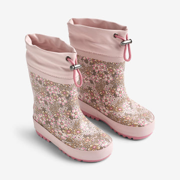 Wheat Footwear Thermo-Gummistiefel einfarbig Rubber Boot 9762 dim rose flowers