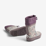 Wheat Footwear Thermo-Gummistiefel einfarbig Rubber Boot 9904 soft sand flowers