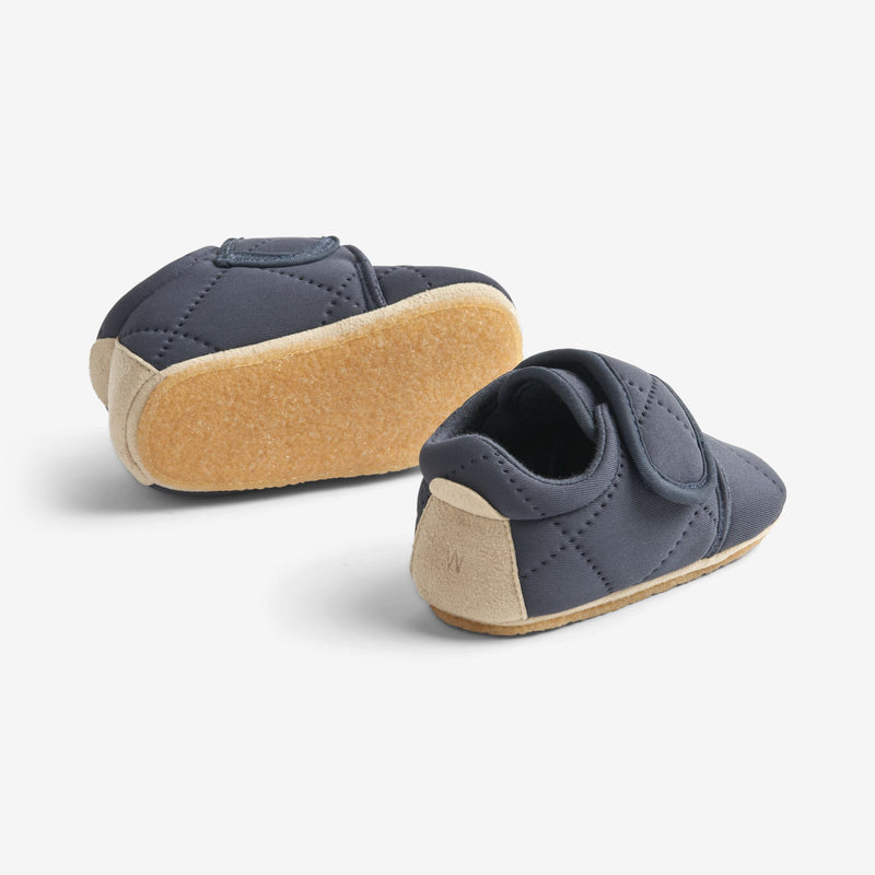 Wheat Footwear Thermo-Hausschuh Sasha | Baby Indoor Shoes 1060 ink