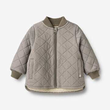 Wheat Outerwear Thermo-Jacke Benni Jacket 9622 brown stripe