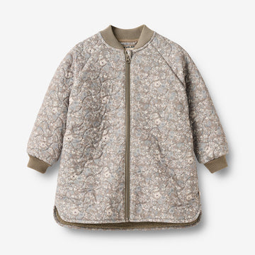 Wheat Outerwear Thermo-Jacke Helga Jacket 9673 grey stone flowers