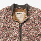 Wheat Outerwear Thermo-Jacke Helga Thermo 1186 raven wild flowers