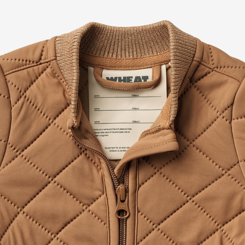 Wheat Outerwear Thermo-Jacke Loui | Baby Thermo 5073 caramel