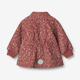 Wheat Outerwear Thermojacke Thilde | Baby Thermo 2077 red flowers