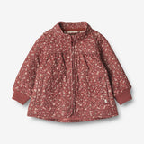 Wheat Outerwear Thermojacke Thilde | Baby Thermo 2077 red flowers
