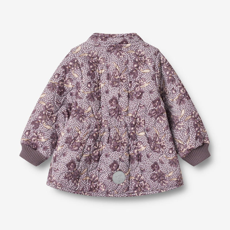 Wheat Outerwear Thermo-Jacke Thilde | Baby Thermo 1156 lilac tulips