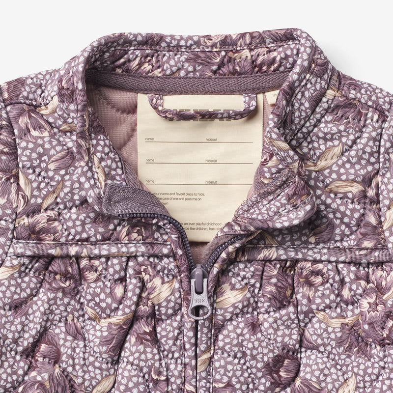 Wheat Outerwear Thermo-Jacke Thilde | Baby Thermo 1156 lilac tulips