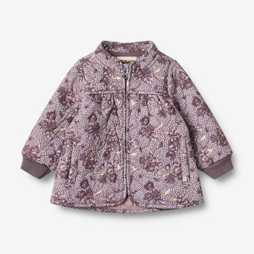 Wheat Outerwear Thermo-Jacke Thilde | Baby Thermo 1156 lilac tulips