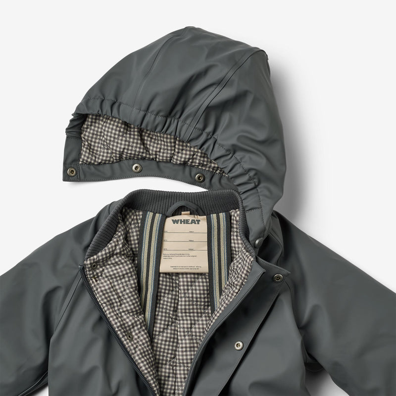 Wheat Outerwear Thermo-Regenanzug Aiko Outdoor Suit 1292 greyblue