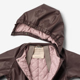 Wheat Outerwear Thermo-Regenanzug Aiko Outdoor Suit 9620 chocolate plum