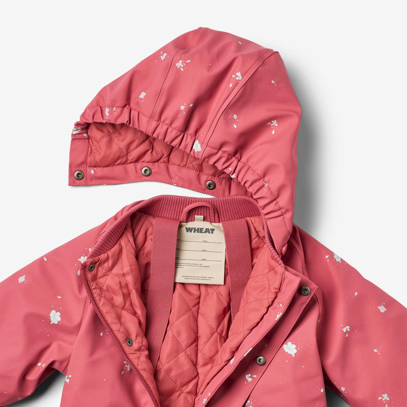 Wheat Outerwear Thermo-Regenanzug Aiko Outdoor Suit 9532 floating flowers