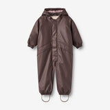 Wheat Outerwear Thermo-Regenanzug Aiko Outdoor Suit 9620 chocolate plum