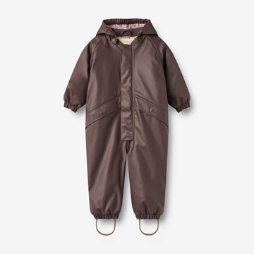 Wheat Outerwear Thermo-Regenanzug Aiko Outdoor Suit 9620 chocolate plum