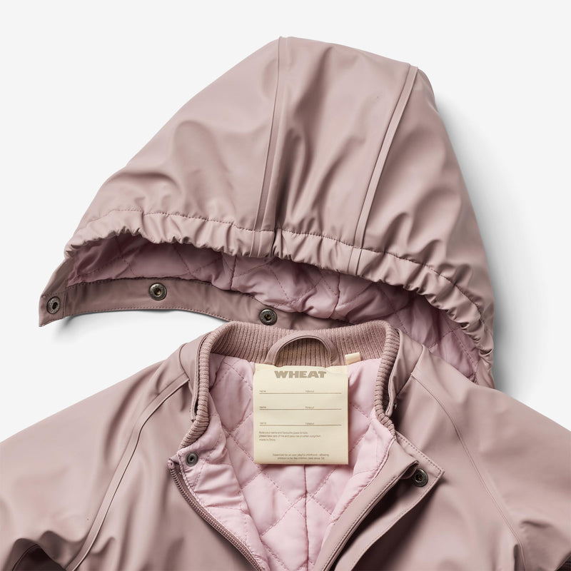 Wheat Outerwear Thermo-Regenanzug Aiko Rainwear 1149 dusty lavender