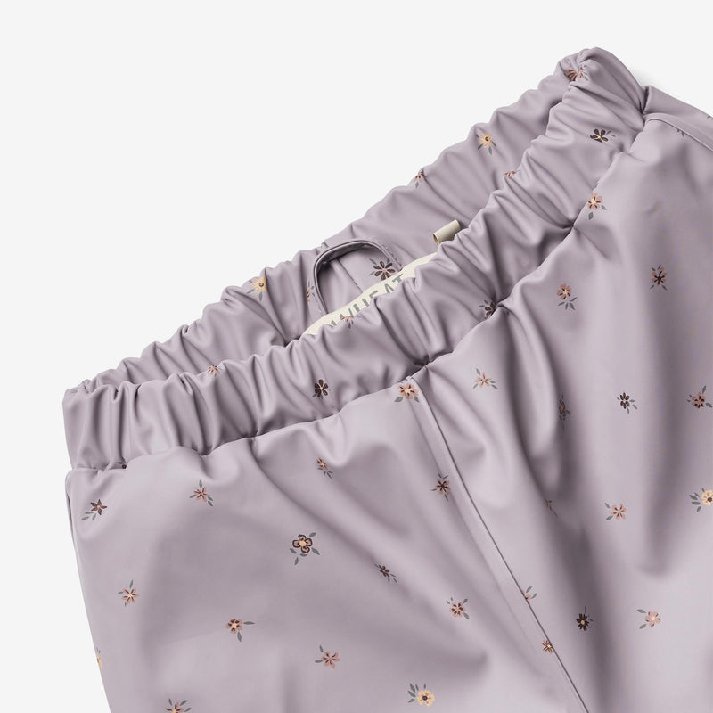 Wheat Outerwear Thermo-Regenhose Um Rainwear 1347 lavender flowers