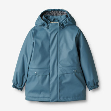 Thermo-Regenjacke Ajo blue fusion Dänische Kindermode Wheat